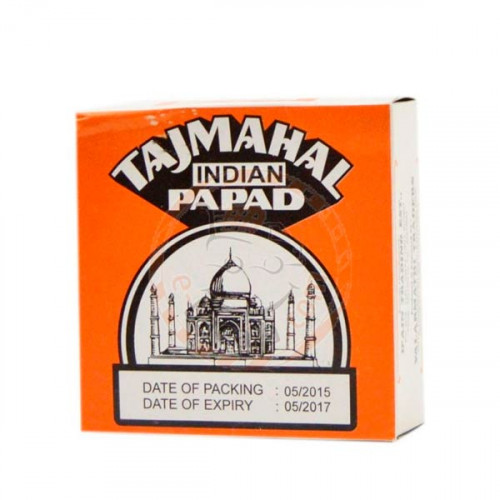 Taj Mahal Indian Pappad 300gm  Taj Mahal Indian Pappad 300gm
