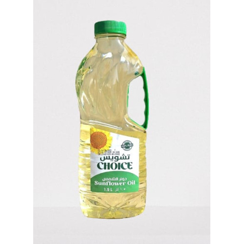 CHOICE PURE SUNFLOWER OIL 1.5 LTR