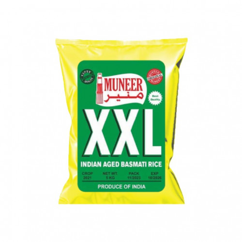 Muneer Xxl Basmati Rice 19Kg
