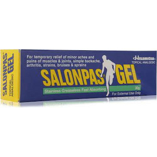 Salonpas Pain Reliving Gel 30Gm Salonpas Pain Reliving Gel 30Gm