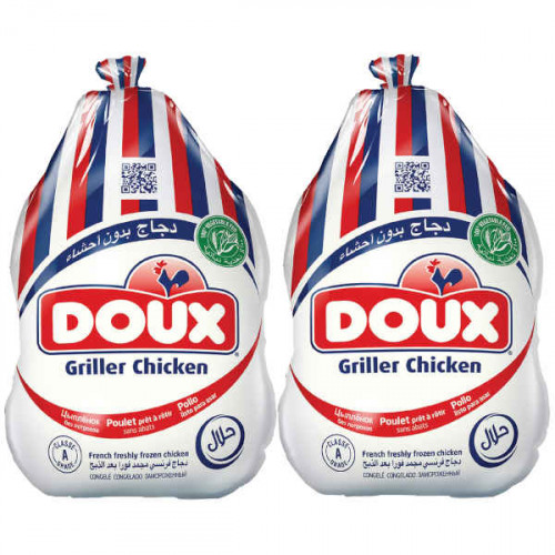 Doux Frozen Chicken 2 x 1100gm  Doux Frozen Chicken 2 x 1100gm