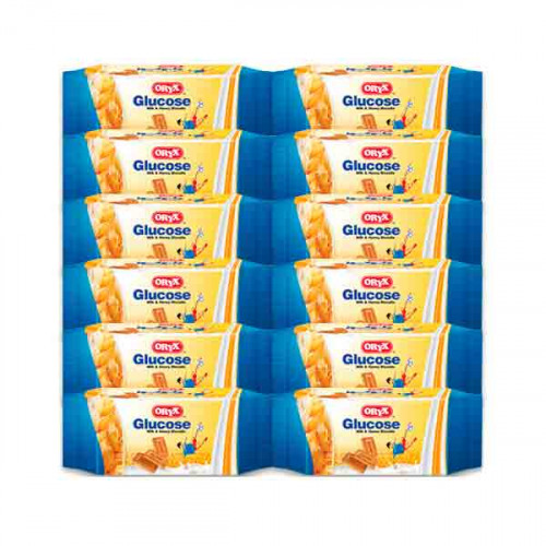 Oryx Glucose Milk & Honey Biscuits 12 x 48gm  Oryx Glucose Milk & Honey Biscuits 12 x 48gm