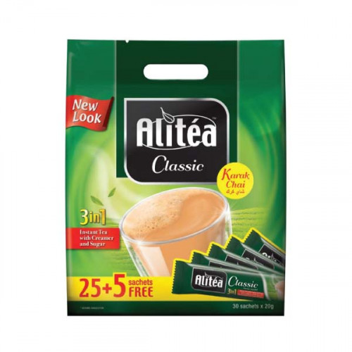 Alitea Classic Karak Chai 3 in 1 Instant Tea 20gm 25   Alitea Classic Karak Chai 3 in 1 Instant Tea 20gm 25