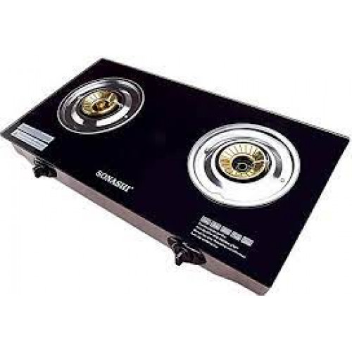 Sonashi Sgb202Gffd Gas Stove Glass 2Burner Sonashi Sgb202Gffd Gas Stove Glass 2Burner
