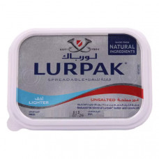 Lurpak Unsalted Spreadable Butter Lighter 250gm 