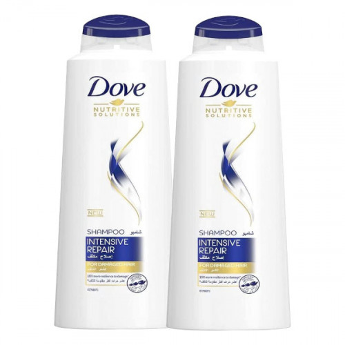 Dove Shampoo Intensive Repair 2 x 400ml  Dove Shampoo Intensive Repair 2 x 400ml