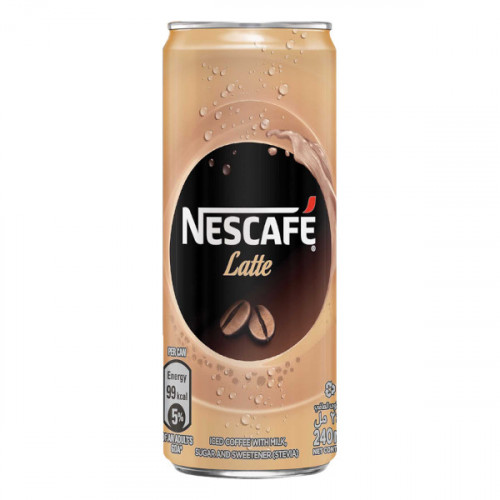 Nescafe Latte Iced Coffee With Milk 240ml  Nescafe Latte Iced Coffee With Milk 240ml