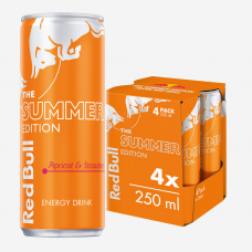 Red Bull Energy Drink Apricot Strawberry 4S*250 Ml